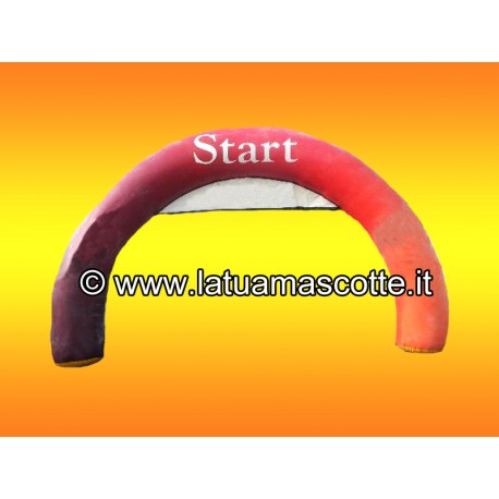 Arco Gonfiabile Start Rosso