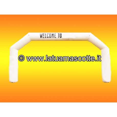 Arco Gonfiabile Welcome Bianco