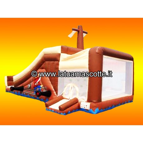 NAVE PIRATI JUMP GONFIABILE