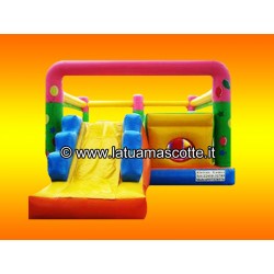 GONFIABILE JUMP CON SCIVOLO