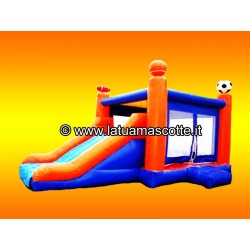 GONFIABILE JUMP CON SCIVOLO