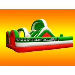 GONFIABILE JUMP CON SCIVOLO