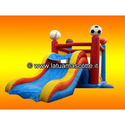 GONFIABILE JUMP CON SCIVOLO